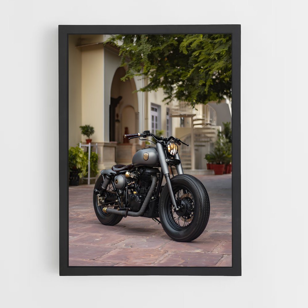 Poster Route Vintage – affiche Royal Enfield (vue 2)
